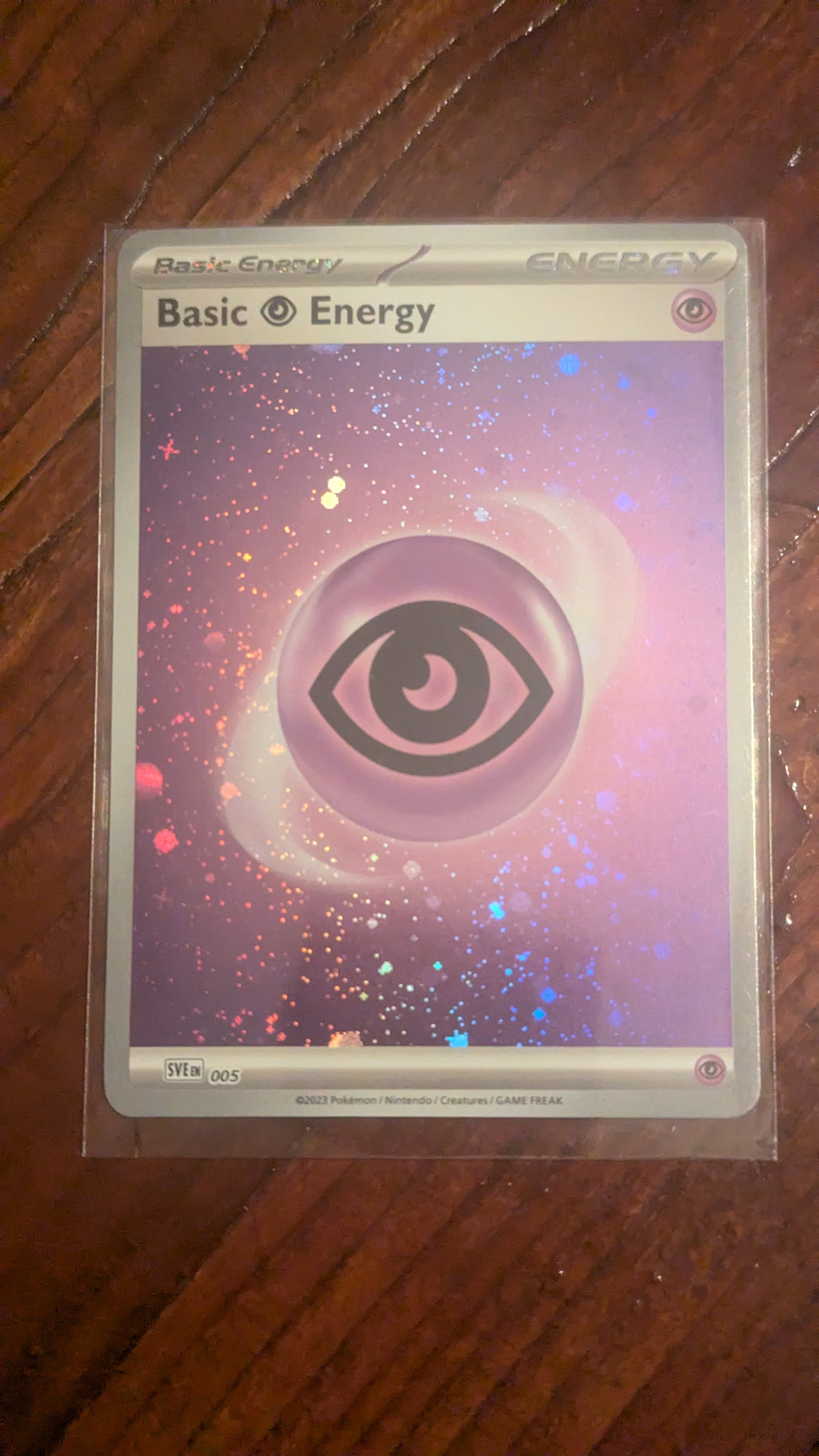 NM, Basic Psychic Energy #005, 2023, Pokemon Trading Card Game, Game Freak, Nintendo | Crystal Arborist