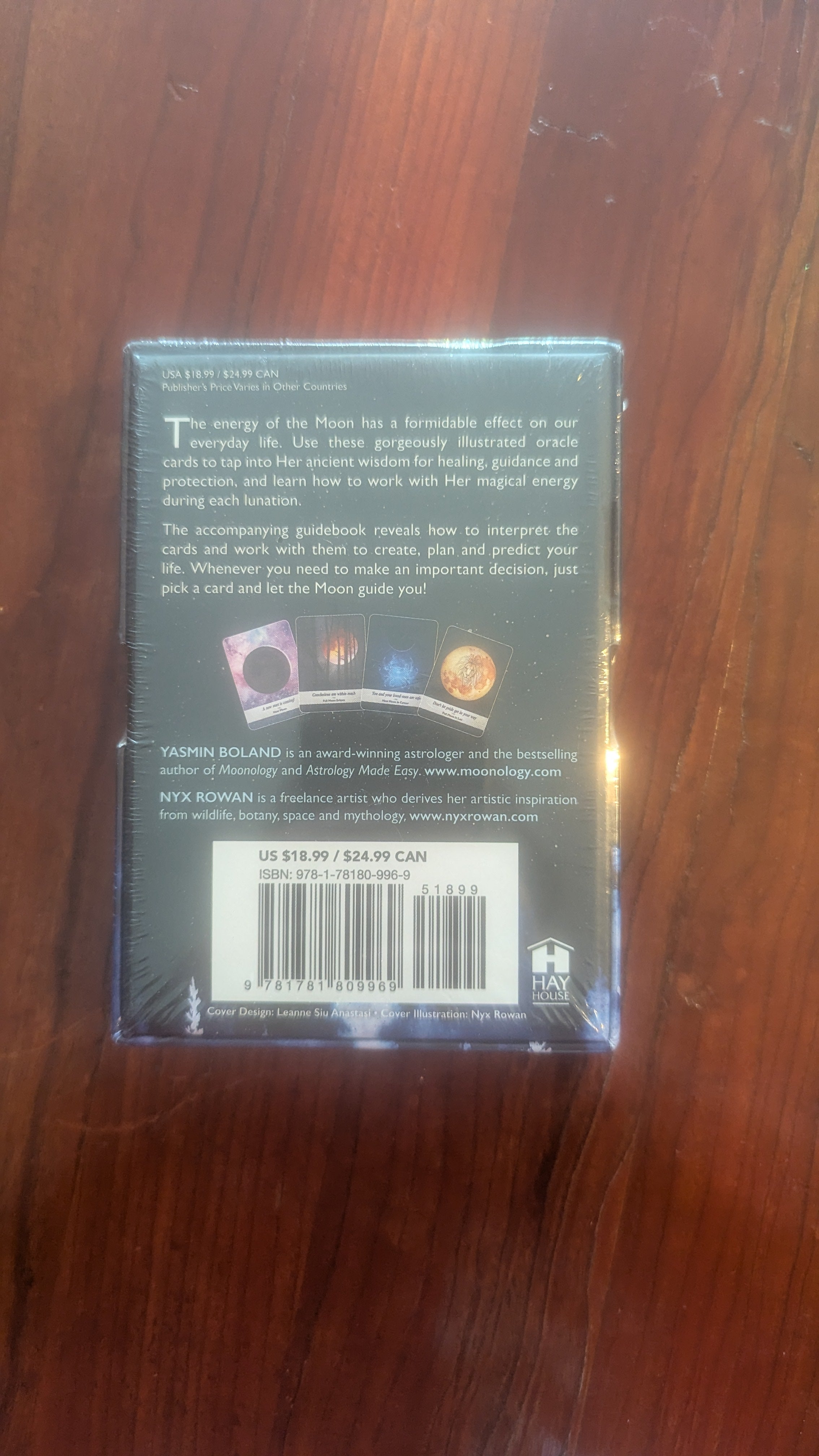 Moonology Oracle Cards Deck, Sealed - Crystal Arborist