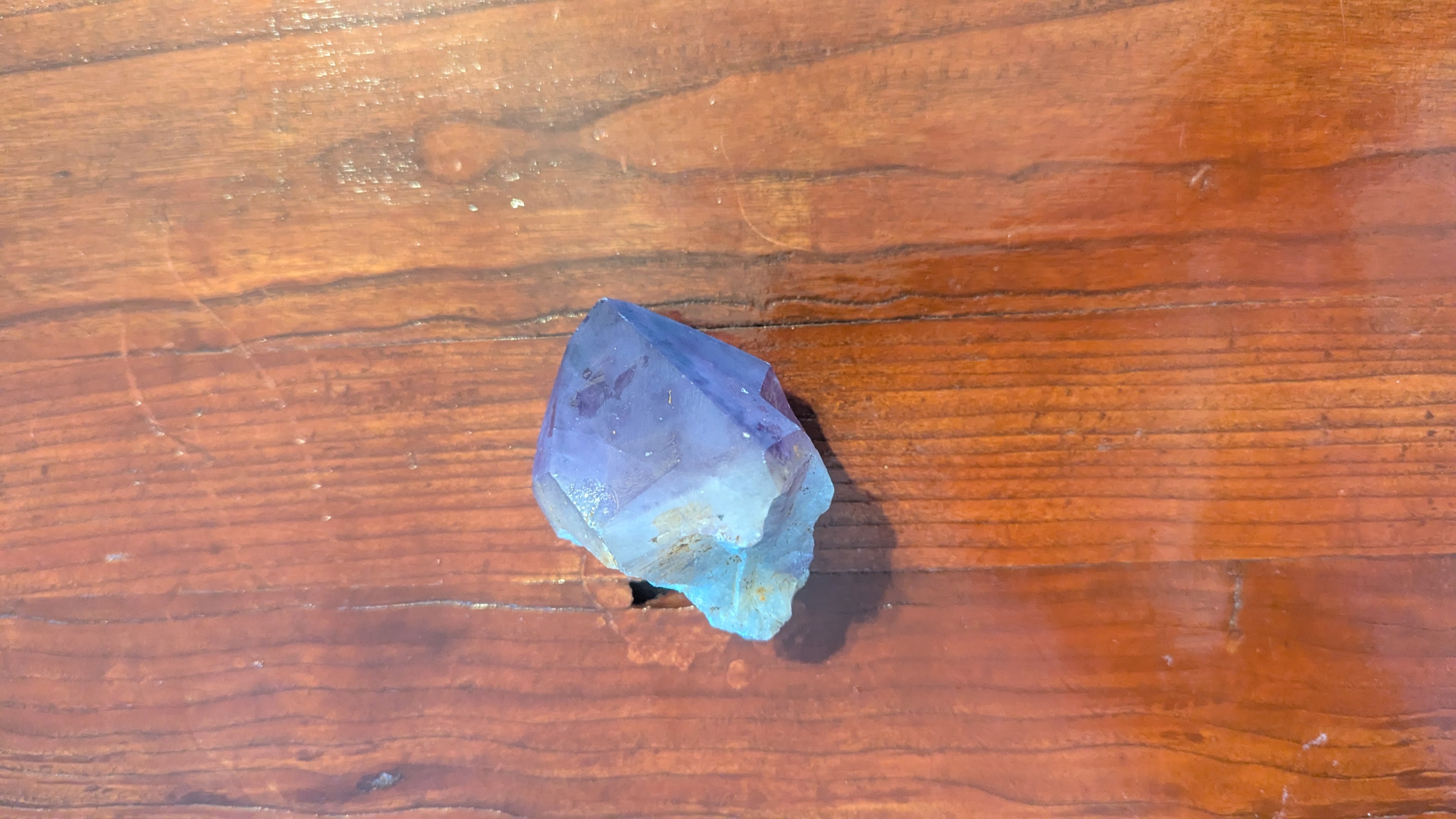 197G  Natural Amethyst Crystal Single-End Terminated Point Healing - Crystal Arborist